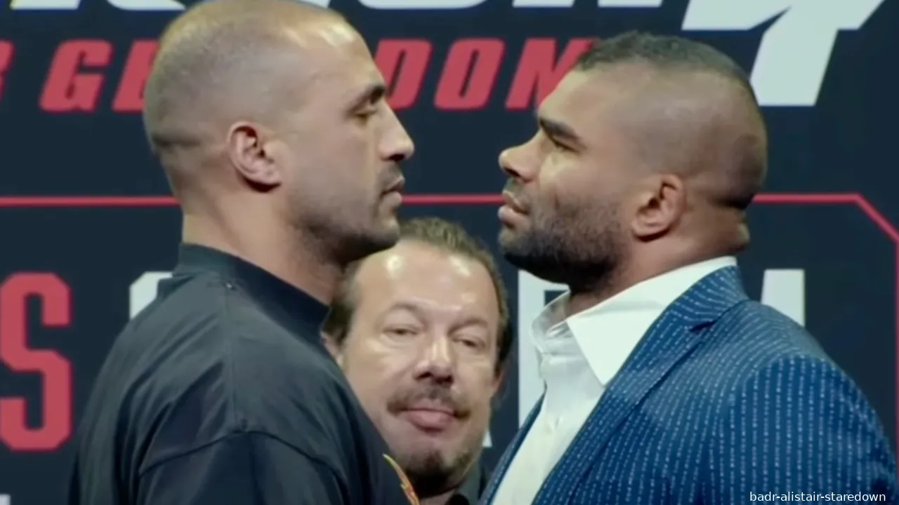 badr alistair staredown