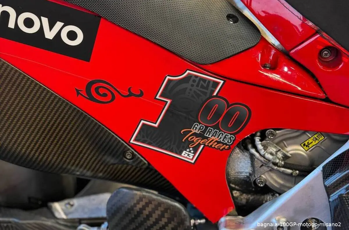 bagnaia 100gp motogp misano2