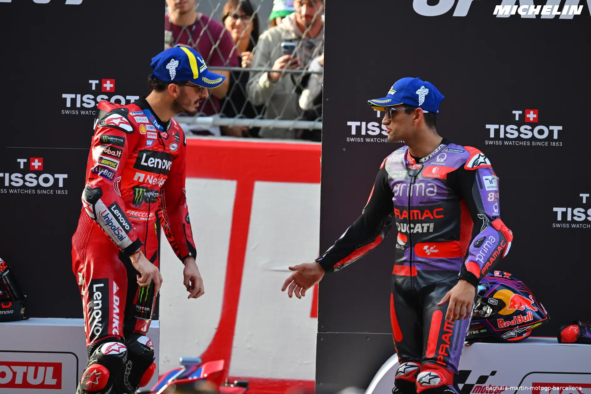 bagnaia martin motogp barcellona