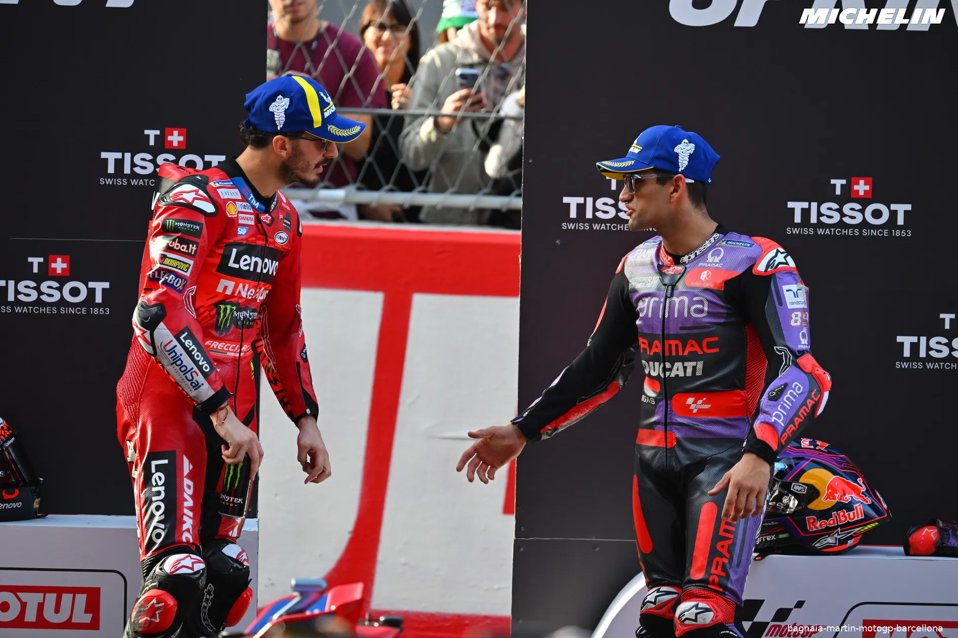 bagnaia martin motogp barcellona