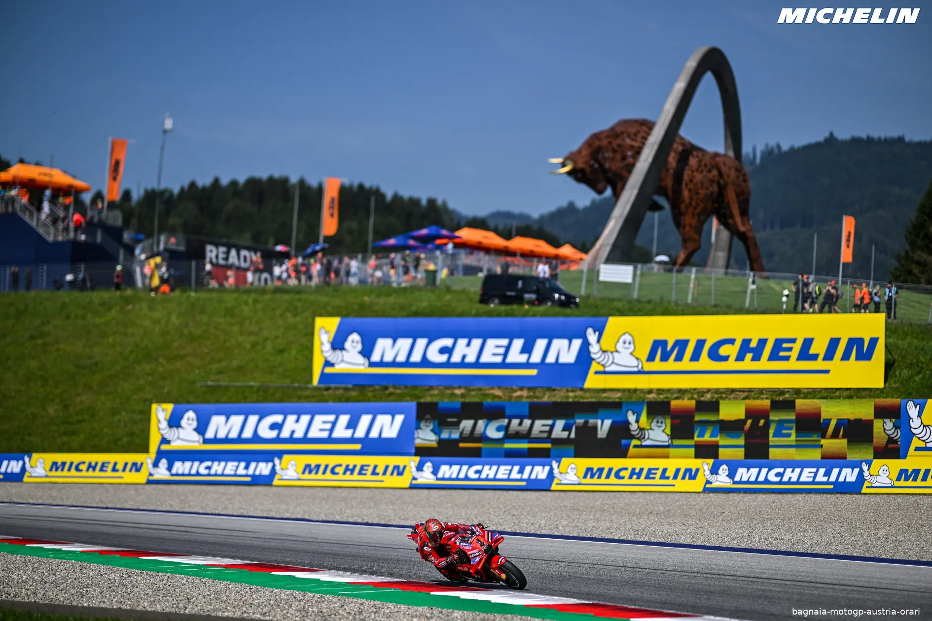 bagnaia motogp austria orari