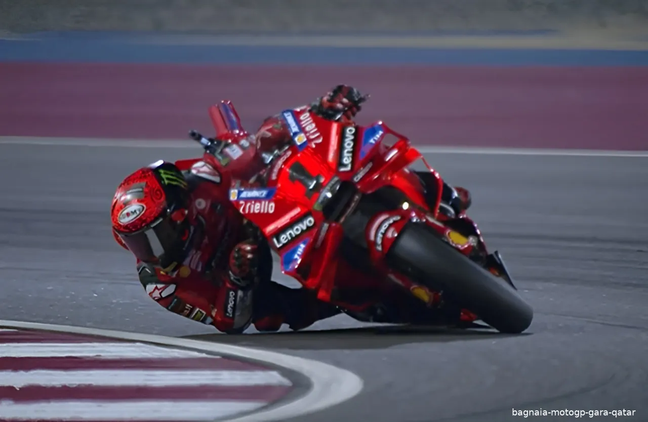 bagnaia motogp gara qatar 1