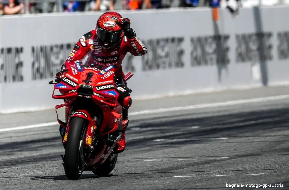 bagnaia motogp gp austria