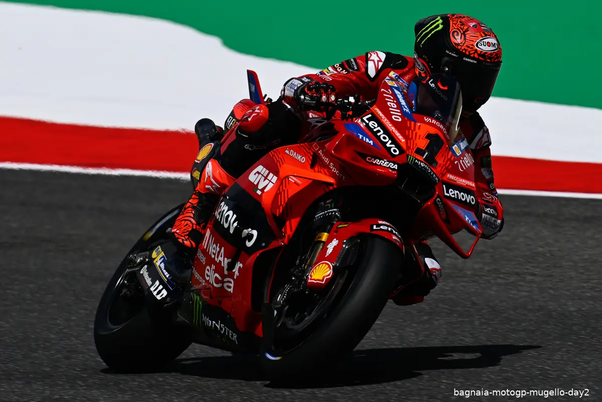 bagnaia motogp mugello day2