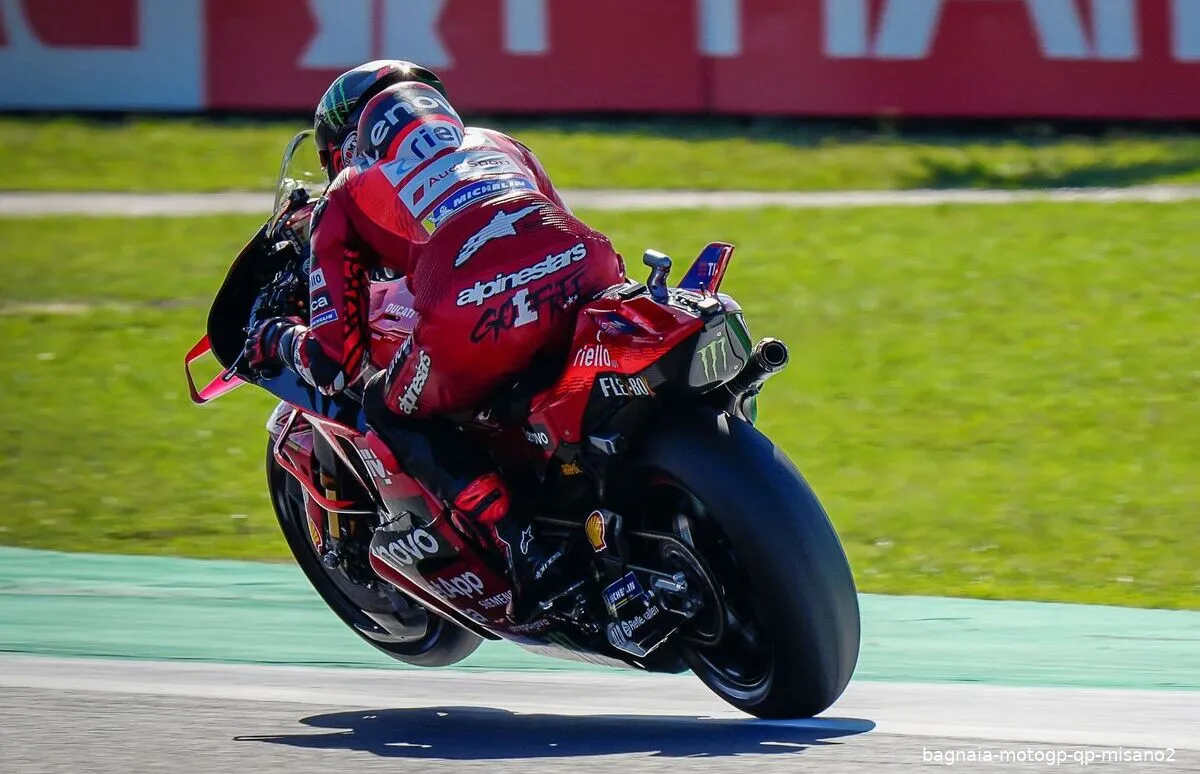 bagnaia motogp qp misano2
