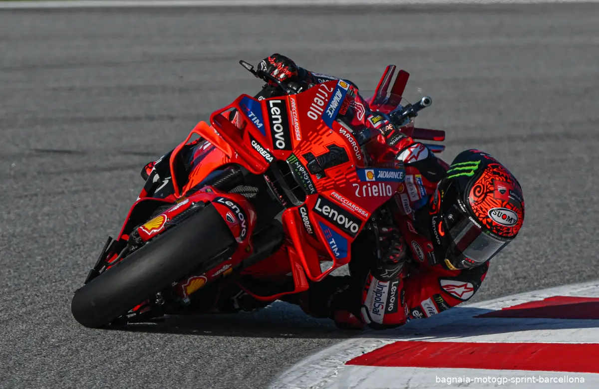 bagnaia motogp sprint barcellona