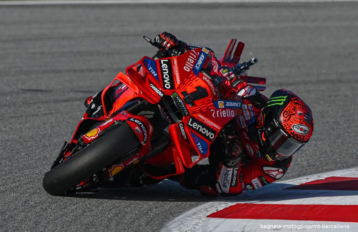 bagnaia motogp sprint barcellona