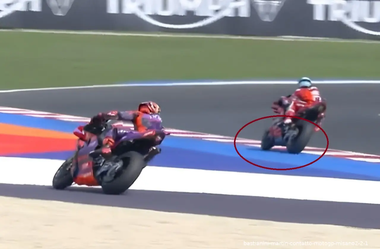 bastianini martin contatto motogp misano2 2 1