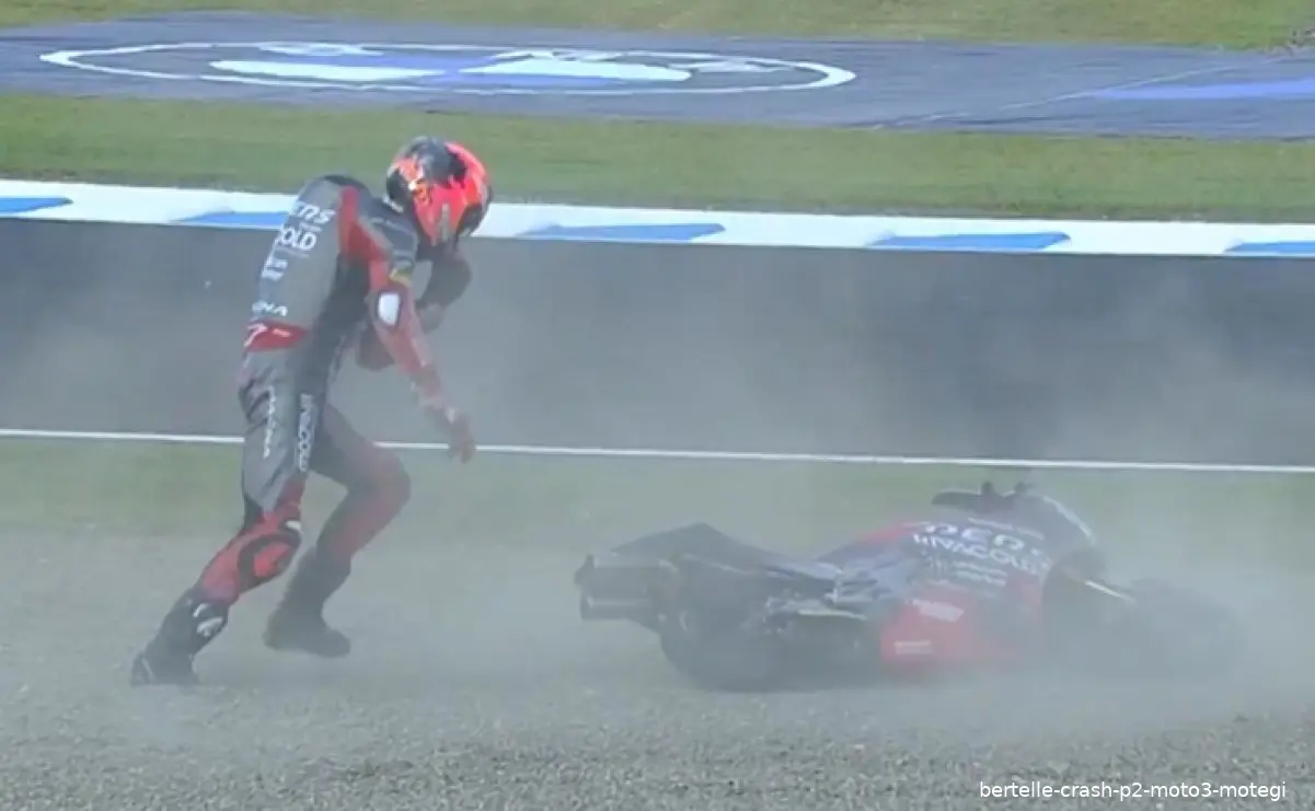 bertelle crash p2 moto3 motegi