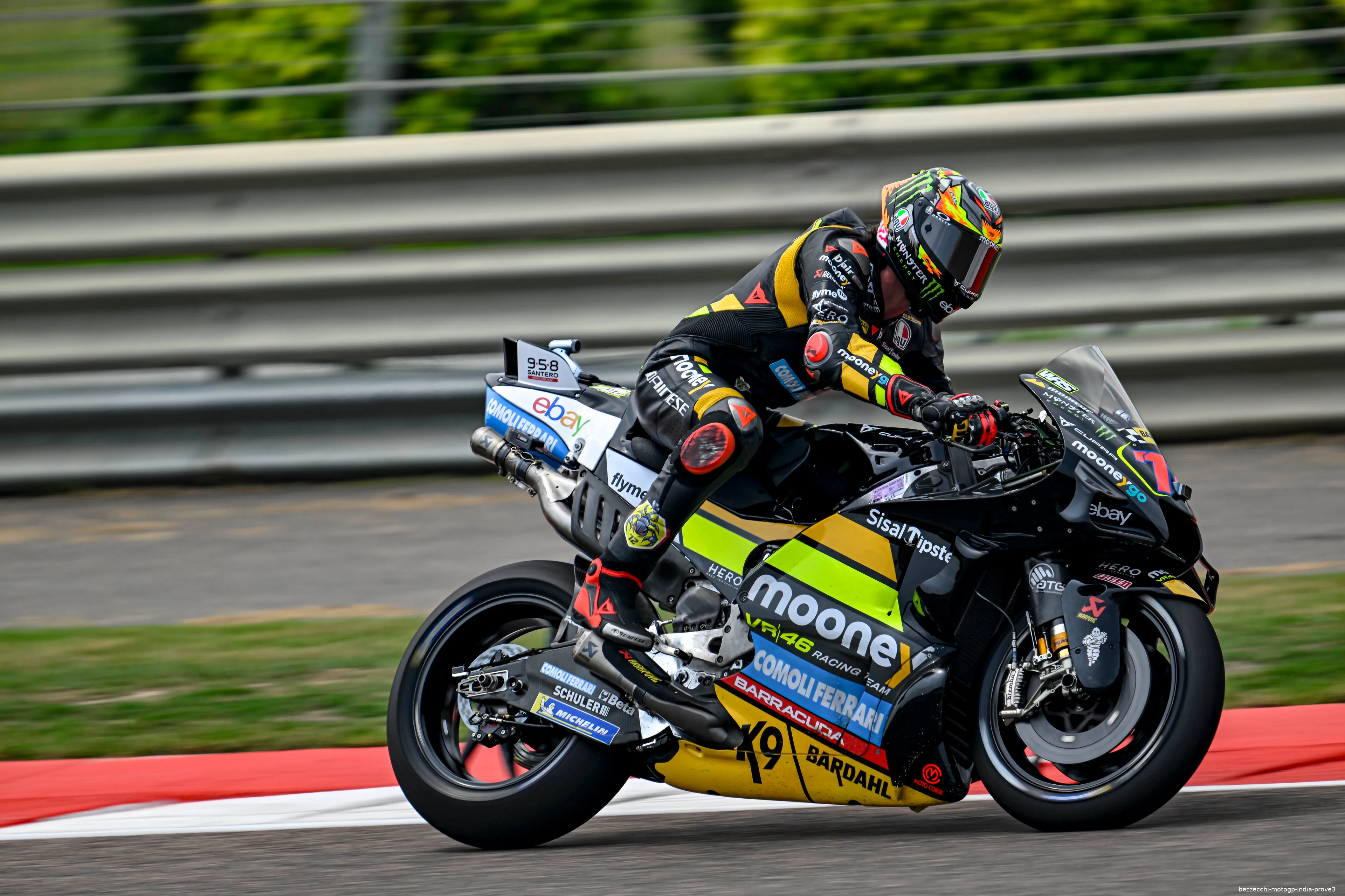 bezzecchi motogp india prove3