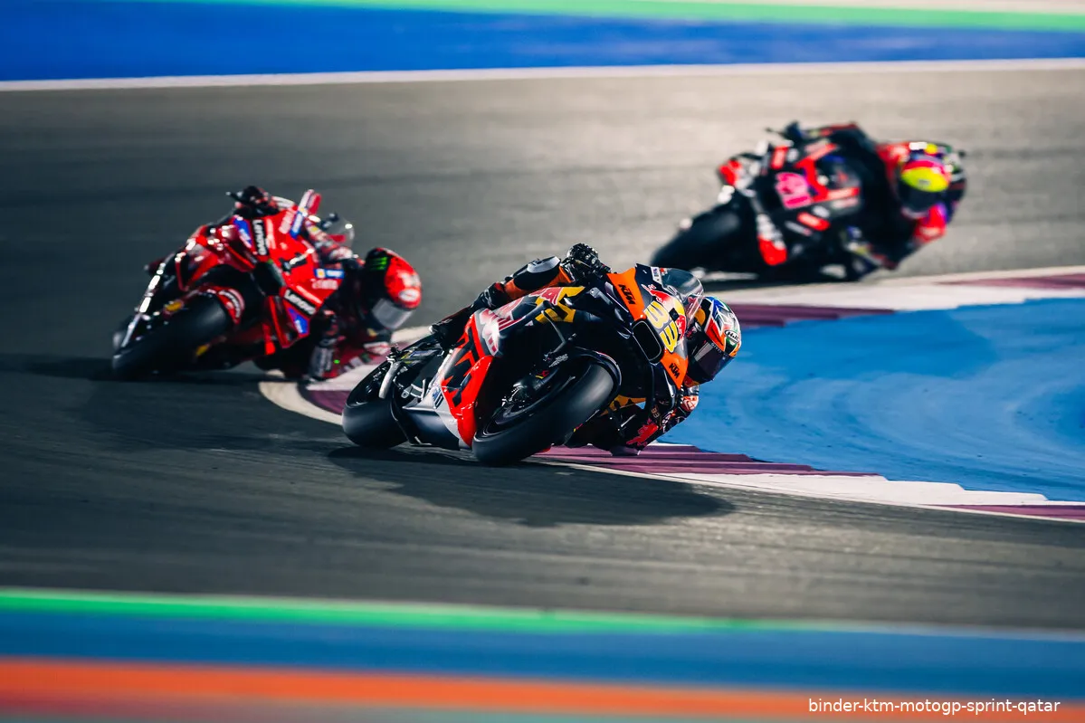 binder ktm motogp sprint qatar