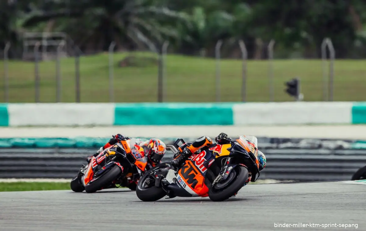 binder miller ktm sprint sepang