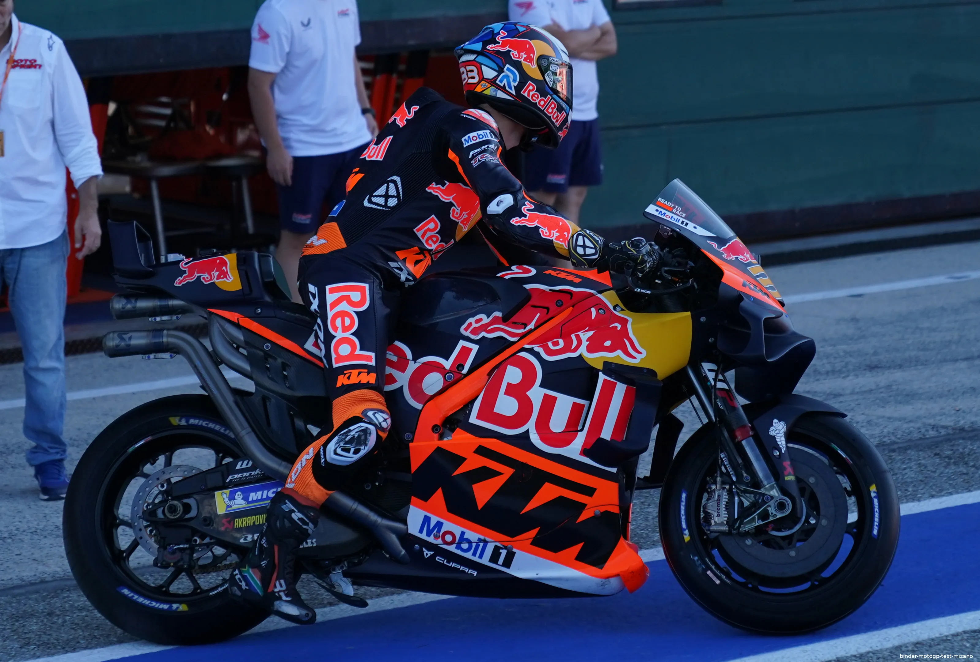 binder motogp test misano