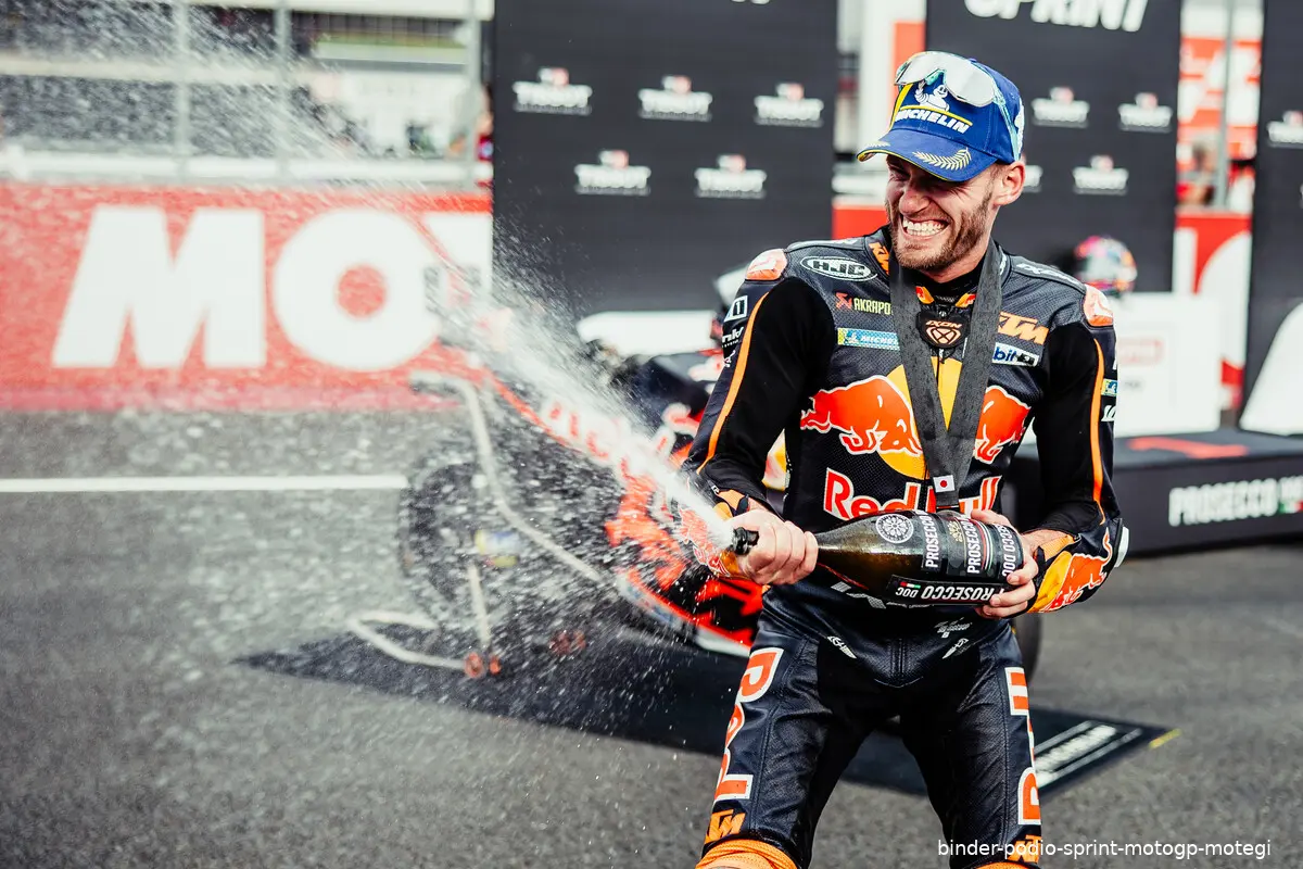 binder podio sprint motogp motegi