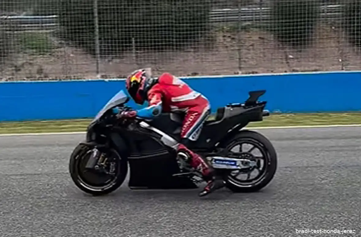 bradl1 test honda jerez