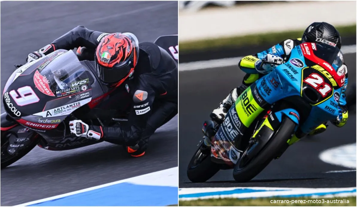 carraro perez moto3 australia