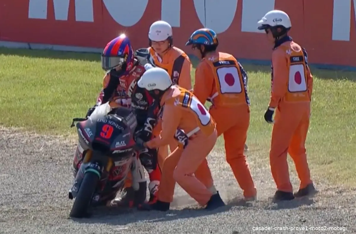 casadei crash prove1 moto2 motegi