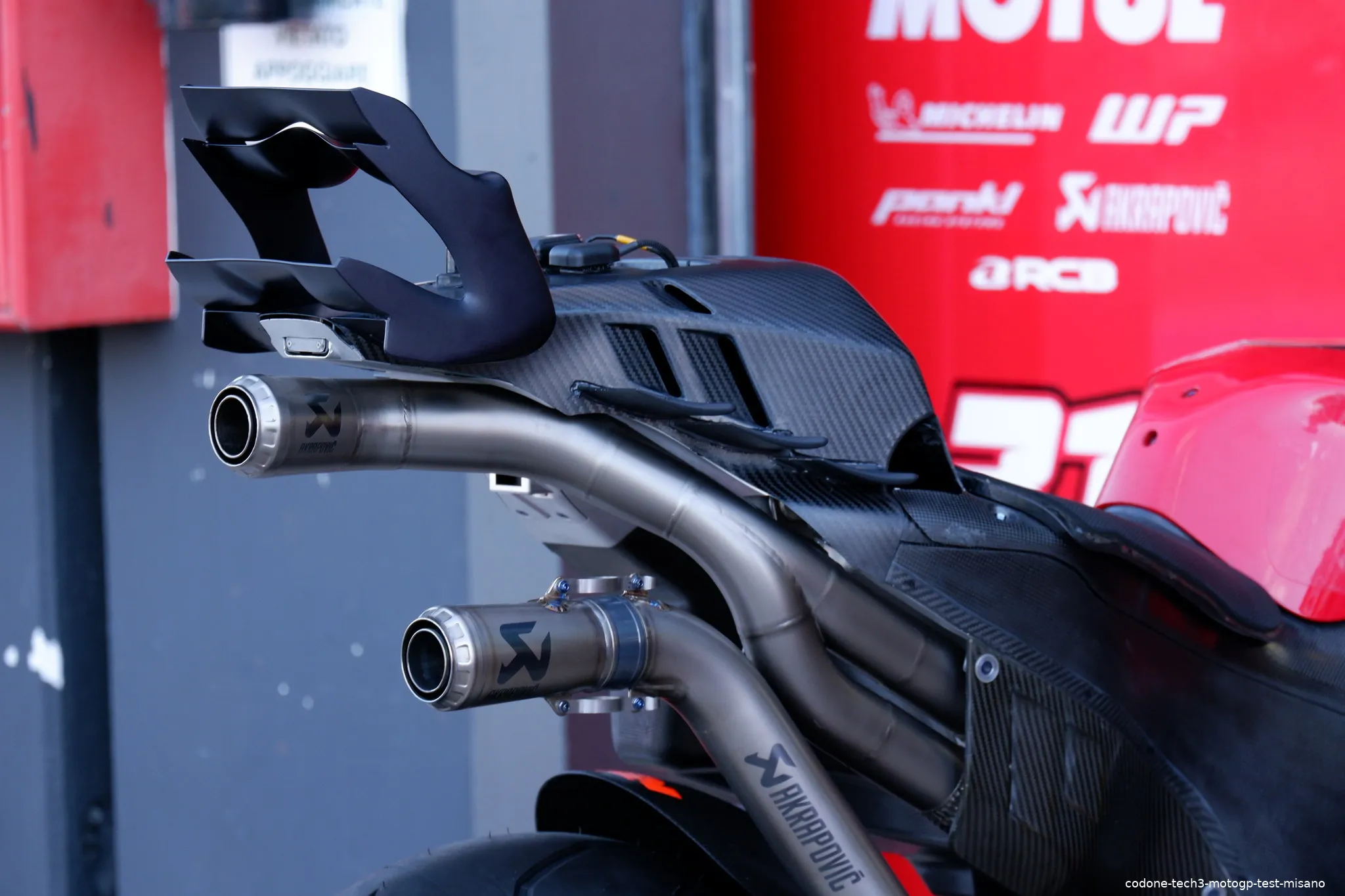 codone scarico tech3 motogp test misano