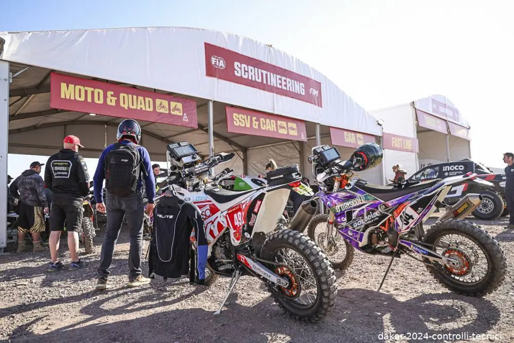 dakar 2024 controlli tecnici