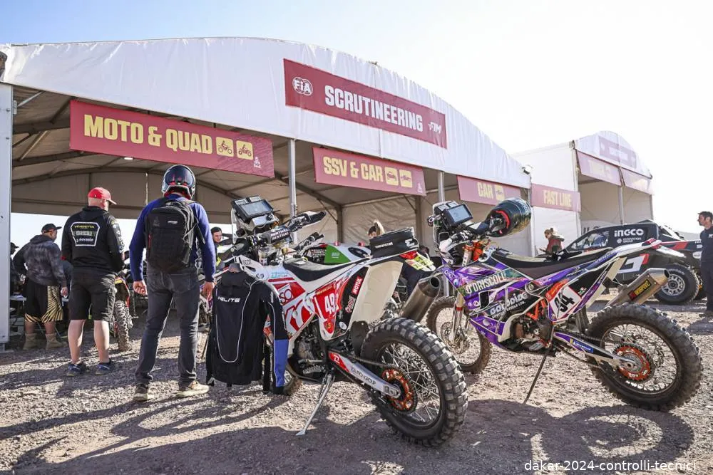 dakar 2024 controlli tecnici