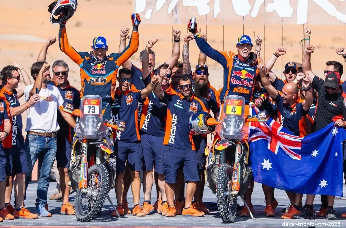 dakar trionfo ktm 2025