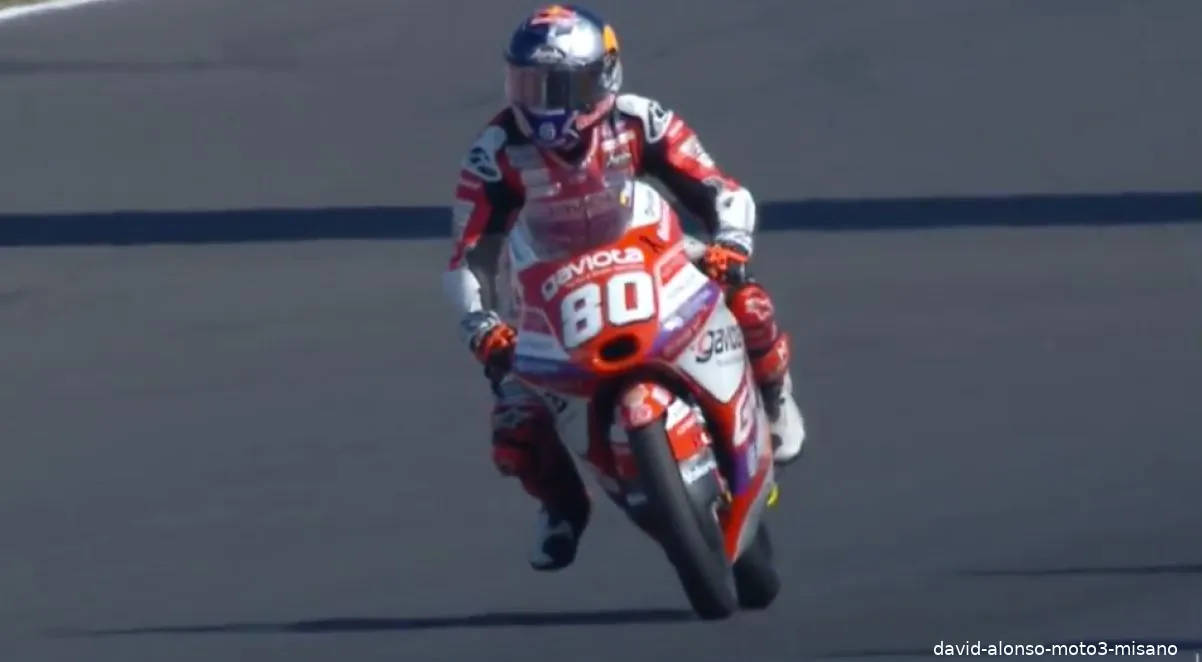 david alonso moto3 misano