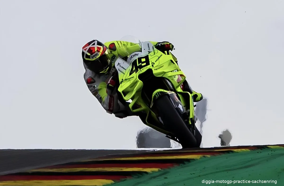 diggia motogp practice sachsenring 1