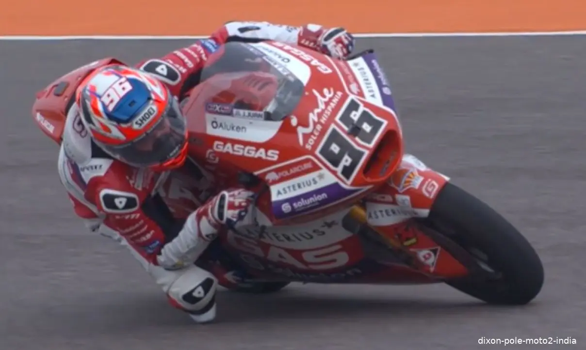 dixon pole moto2 india