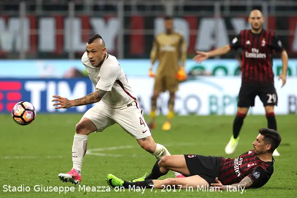 nainggolan milan roma