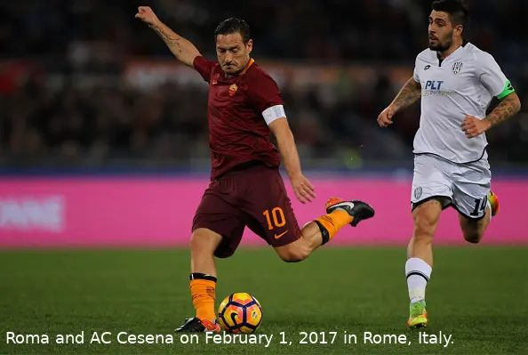 totti roma cesena 2