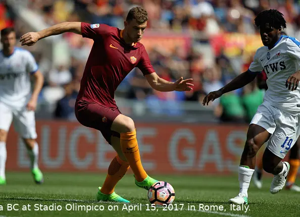 dzeko kessie roma atalanta