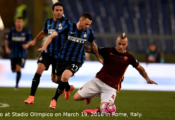 nainggolan brozovic roma inter