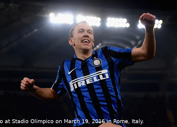 perisic esulta