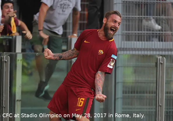 de rossi esulta 2