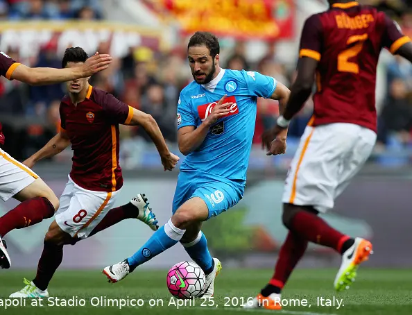 higuain perotti rudiger roma napoli