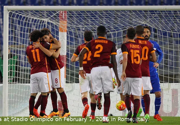 esultanza gol perotti roma samp