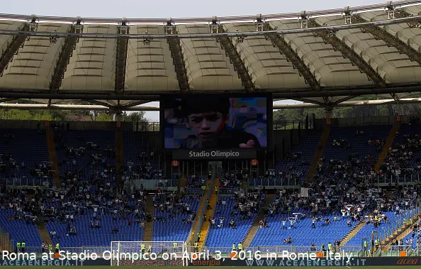 curva semivuota derby