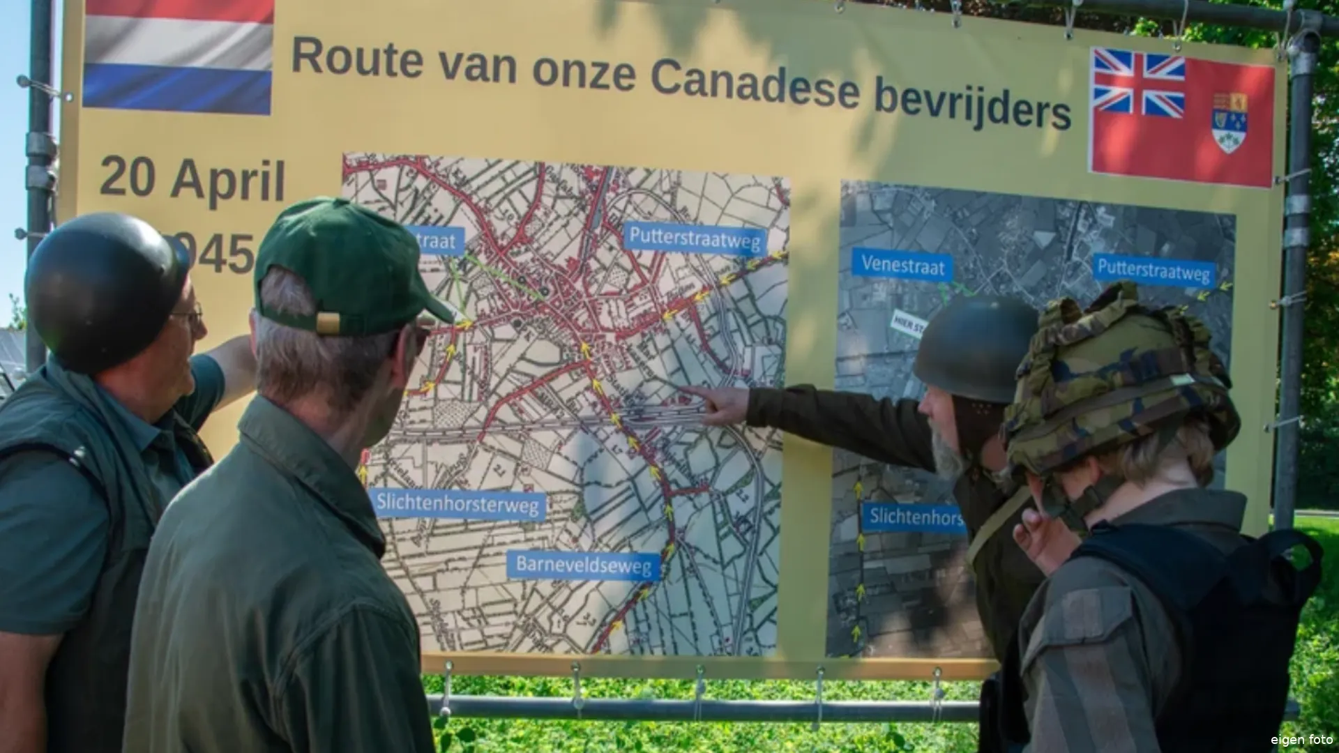 Bijeenkomst 80 jaar bevrijding Nijkerk