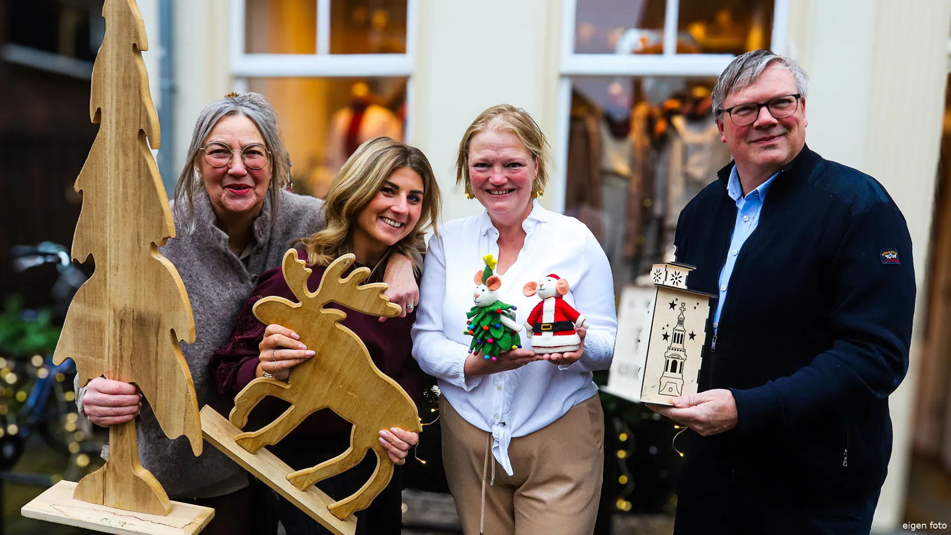 Winter Shoppen in Nijkerks' centrum