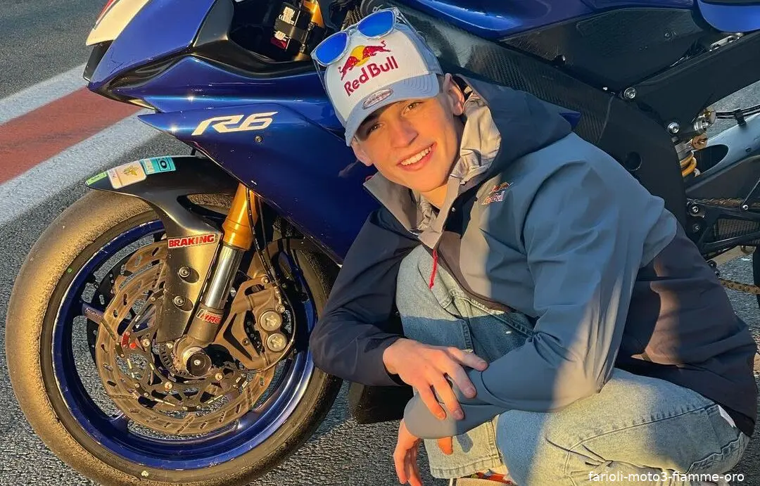 farioli moto3 fiamme oro