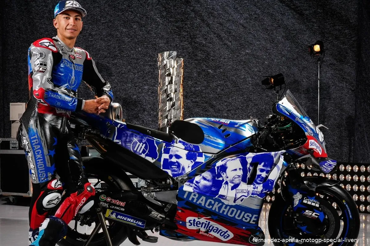 fernandez aprilia motogp special livery