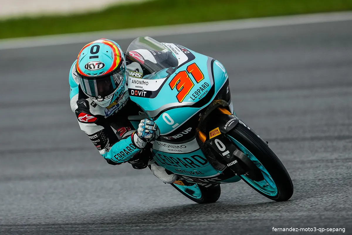 fernandez moto3 qp sepang