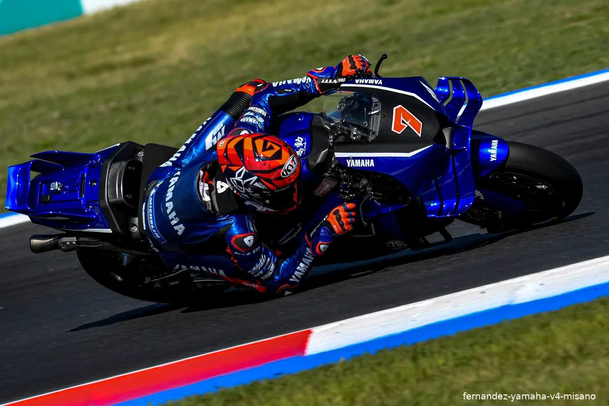fernandez yamaha v4 misano