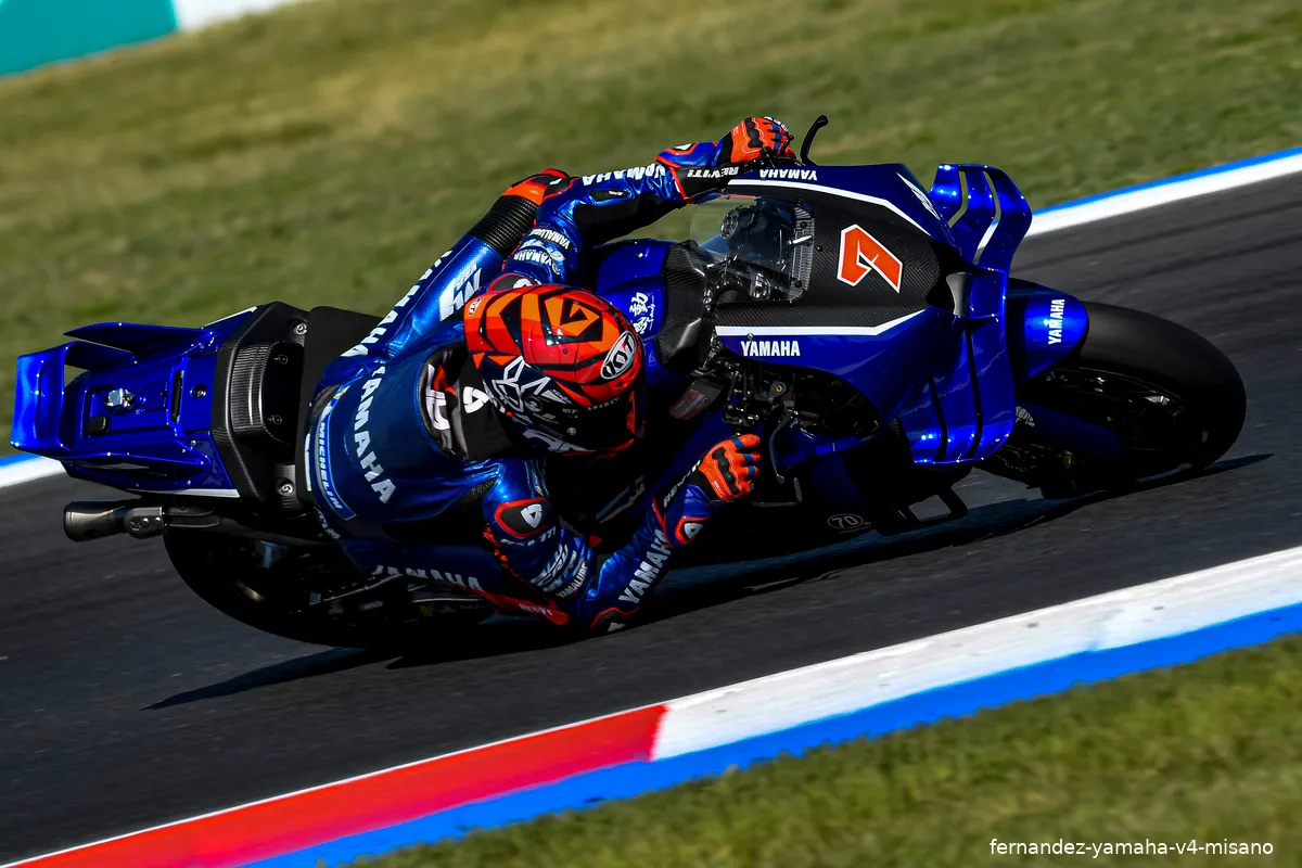 fernandez yamaha v4 misano