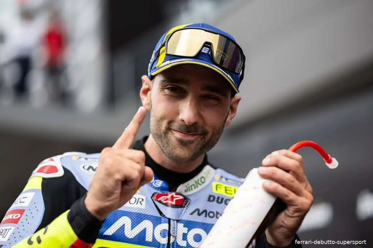 ferrari debutto supersport