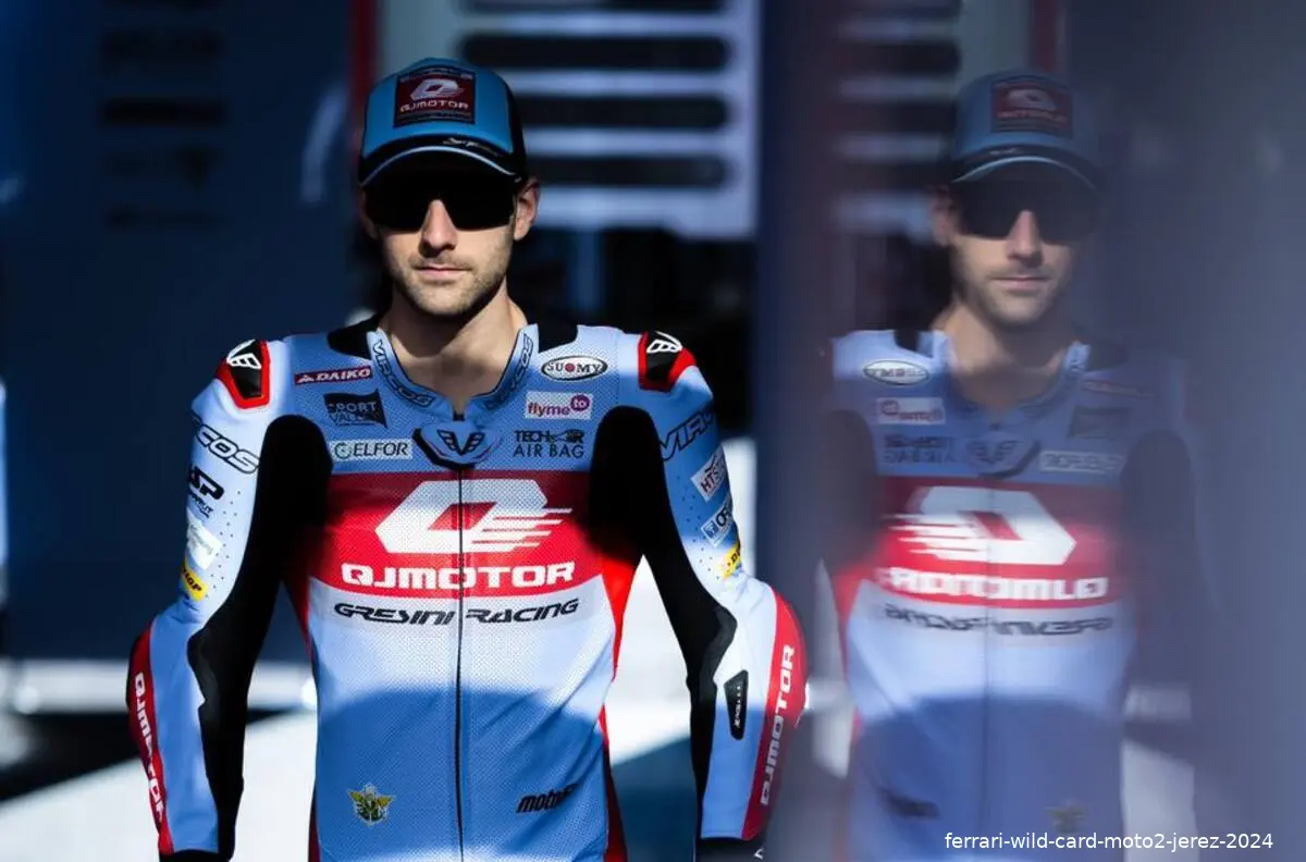 ferrari wild card moto2 2024