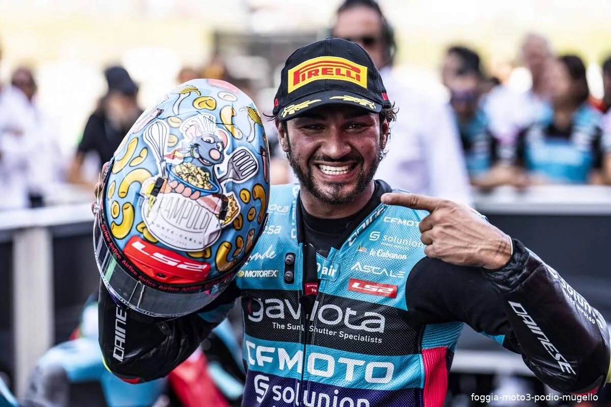 foggia moto3 podio mugello