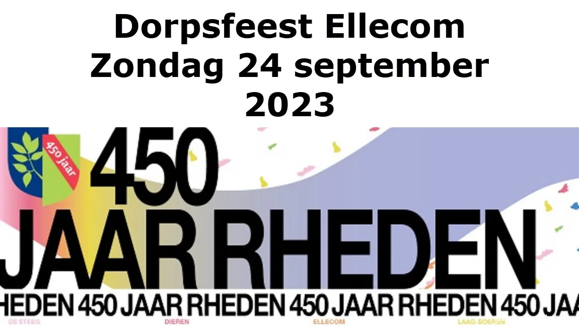 dorpsfeest ellecom gemeente rheden