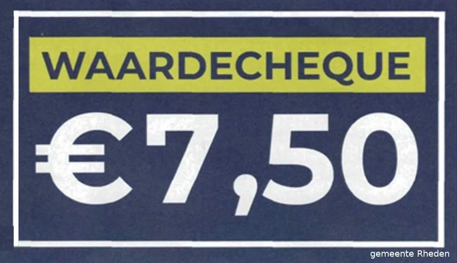 De Ik buurt mee! waardecheque in je brievenbus