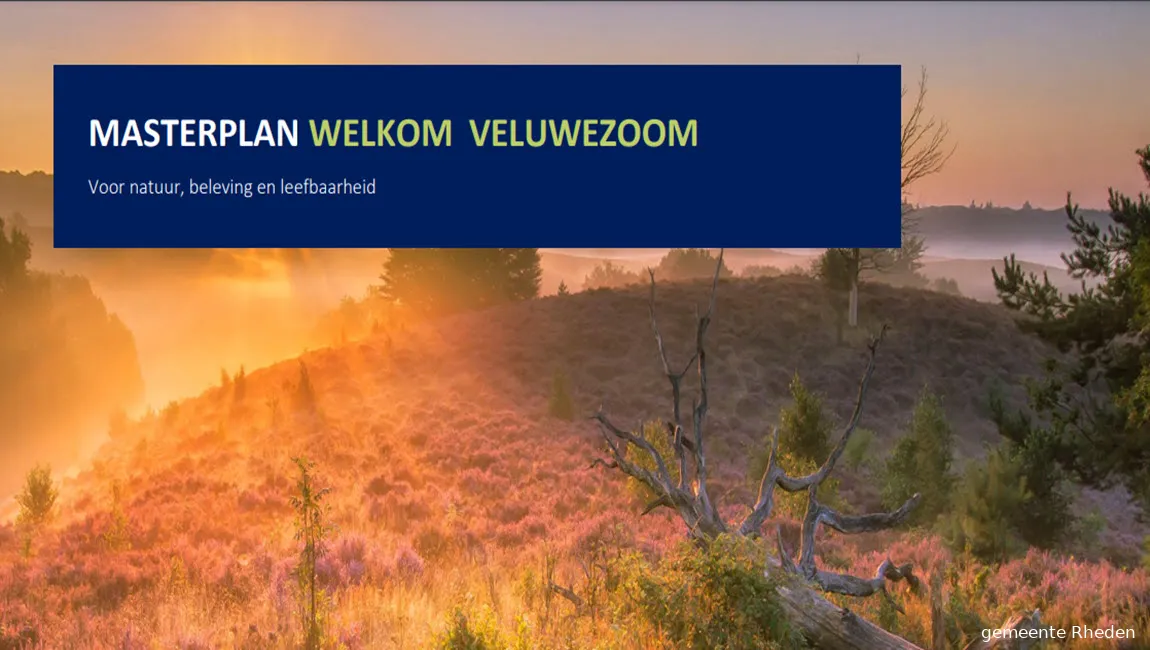 masterplan veluwezoom gemeente rheden